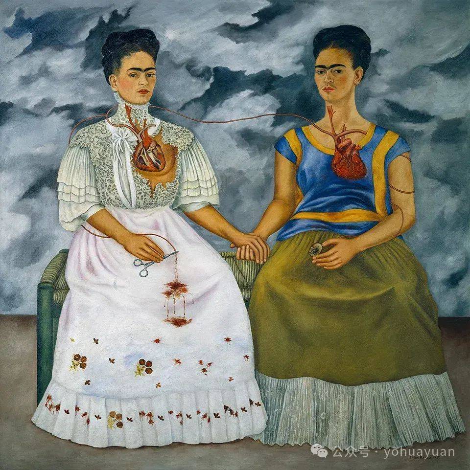 油画欣赏——frida kahlo