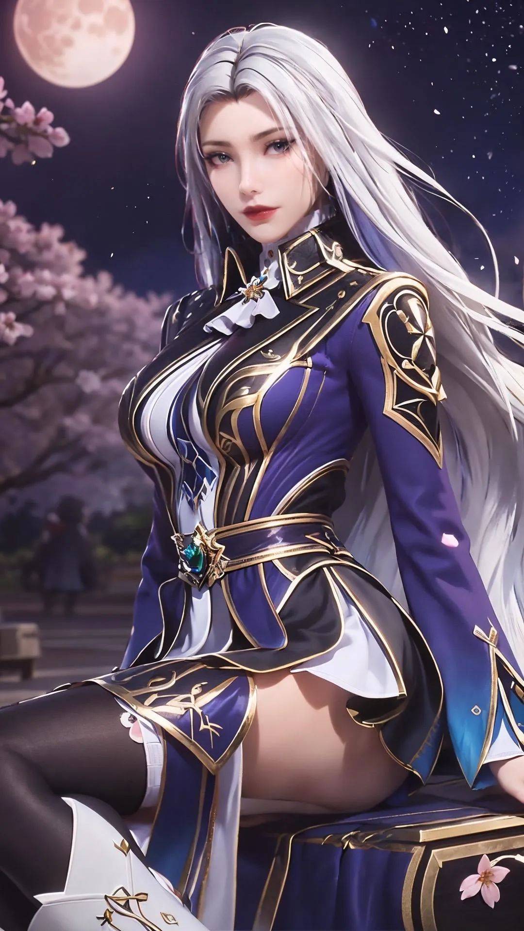 绝世唐门:凌落宸精美壁纸来了,第三张最漂亮,可惜喜欢上了霍雨浩