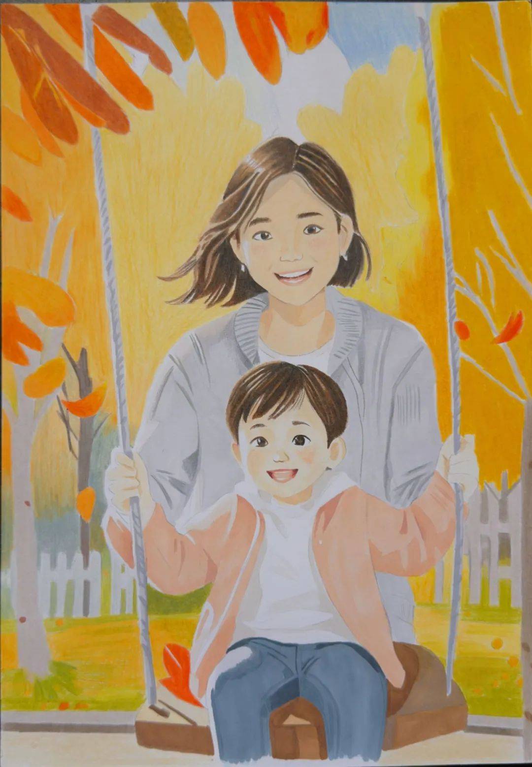 "我的幸福时刻"绘画比赛丨【少年组】 【儿童组】作品赏析 投票
