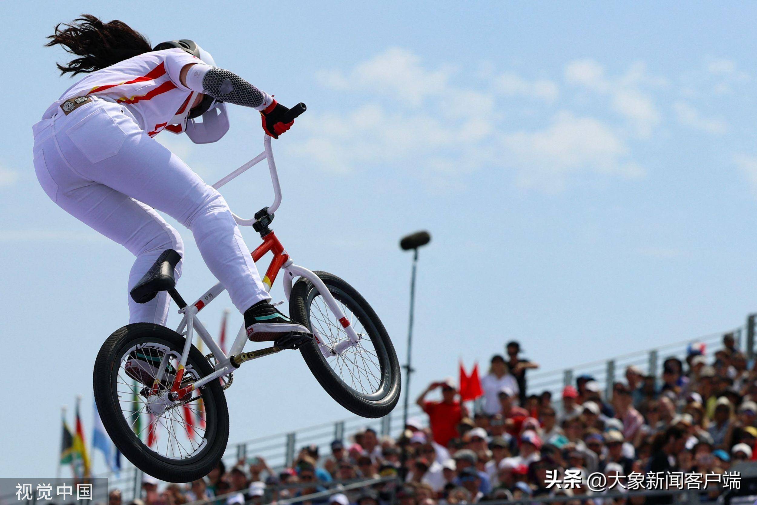 图集 | 巴黎奥运会自由式小轮车女子项目:邓雅文夺金
