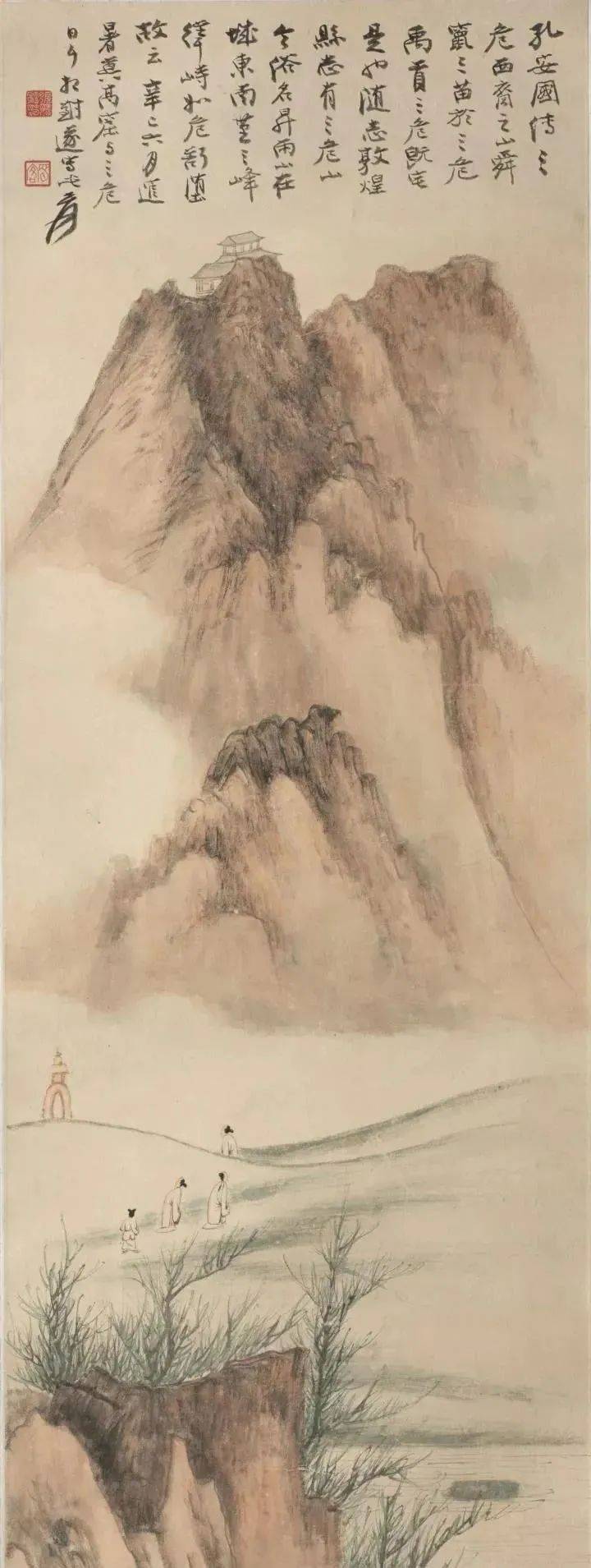 张大千极品山水画70幅,高清版建议收藏!