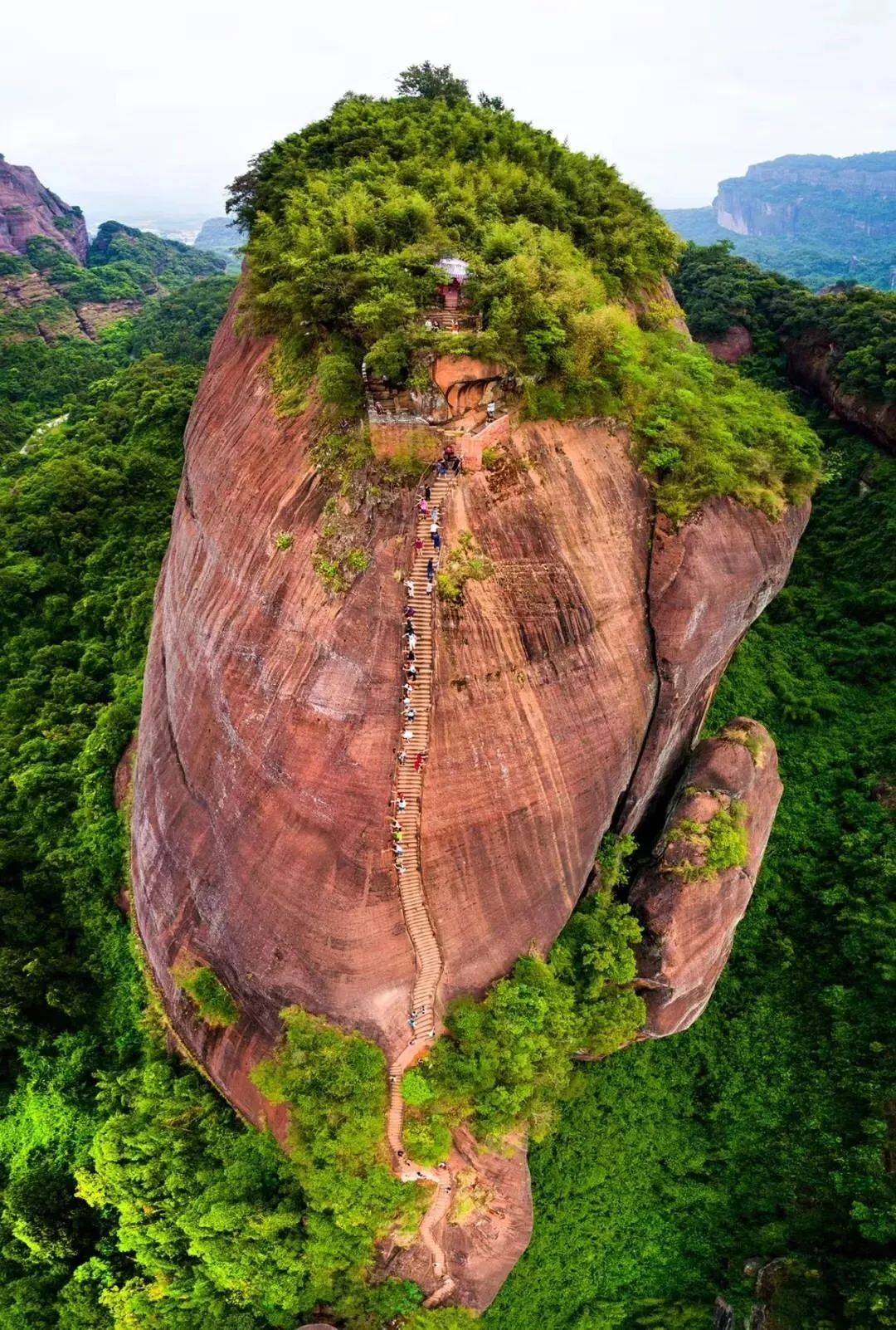 丹霞山著名景点图片