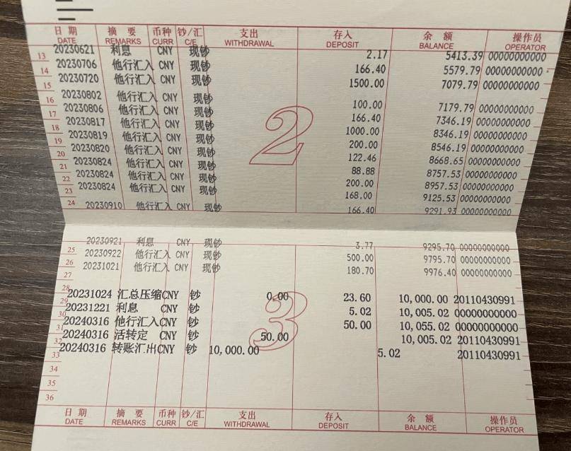 重庆农村商业银行存折图片