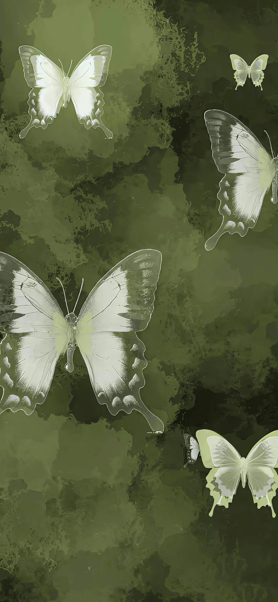 壁纸 | 夏日薄荷绿全面屏壁纸 676767