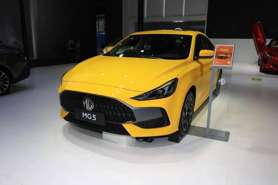 外观大变!上汽名爵新一代mg5官图发布