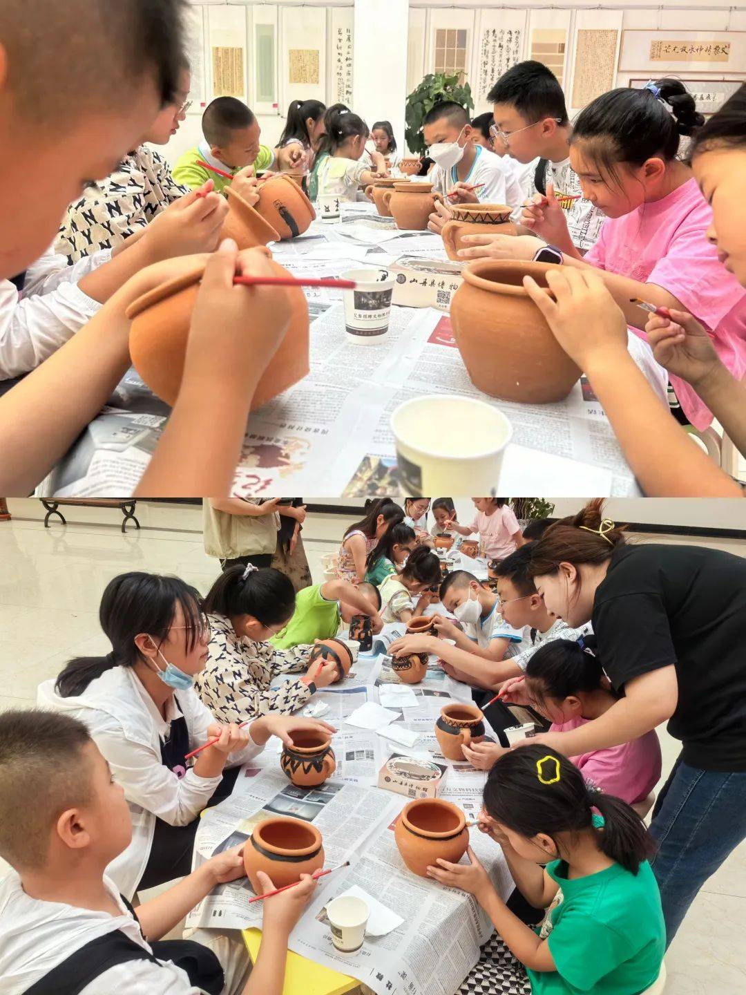 山丹县举办 "笔绘彩陶·罐藏千秋 "主题社教活动
