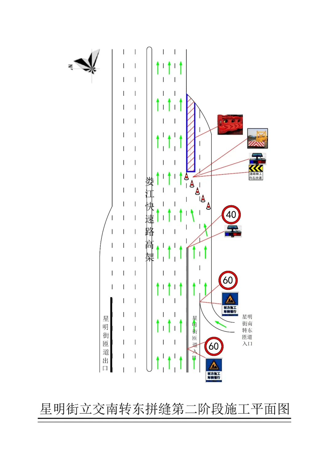 交通流线图cad图片