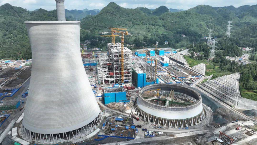 "织金清洁能源公司副总经理夏峰介绍.截至目前,项目1,2号锅炉