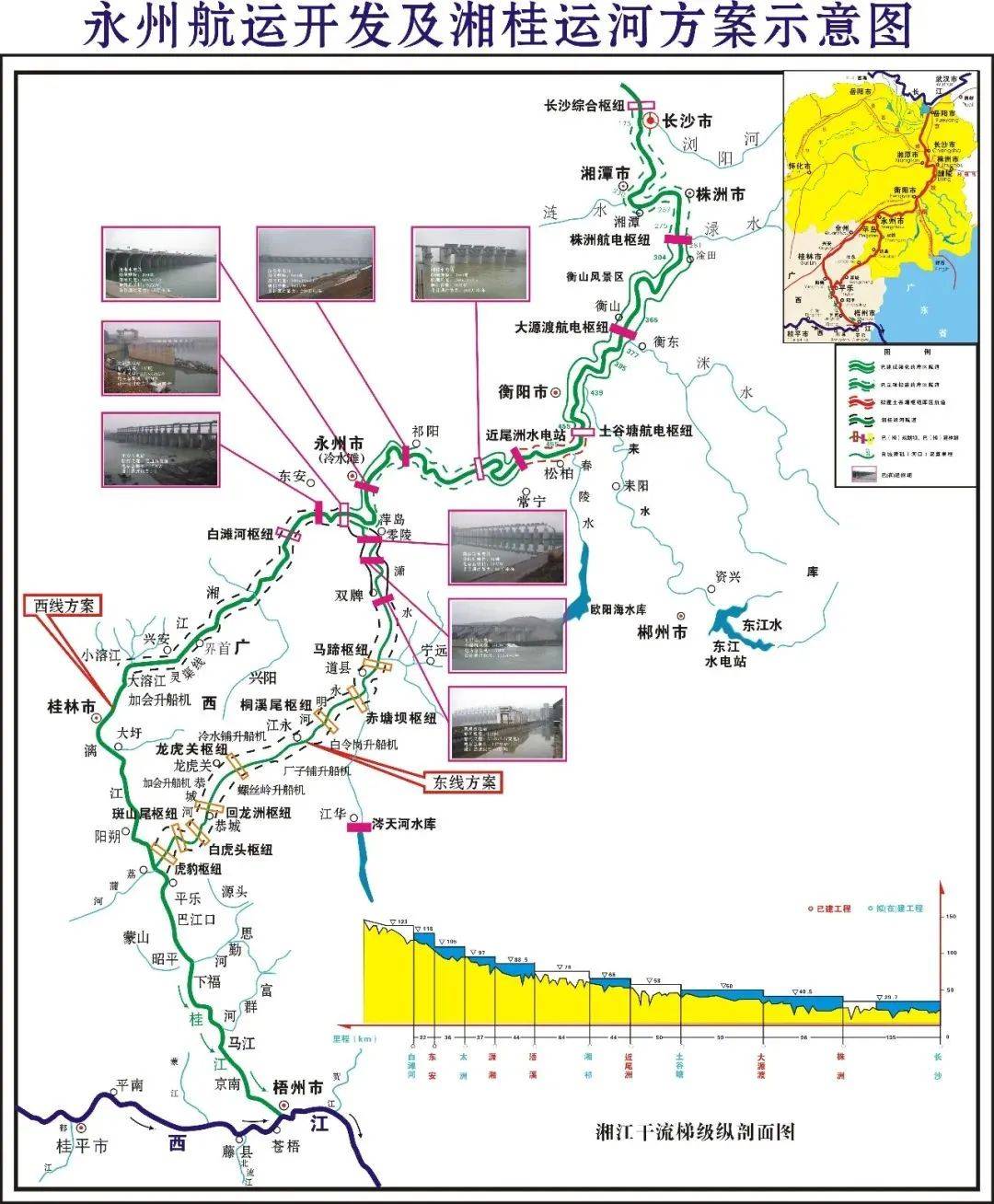 广西壮族自治区交通运输厅到江永调研湘桂运河建设