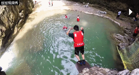 贵州漂流不只"通天河",还有这种人体漂,包好玩