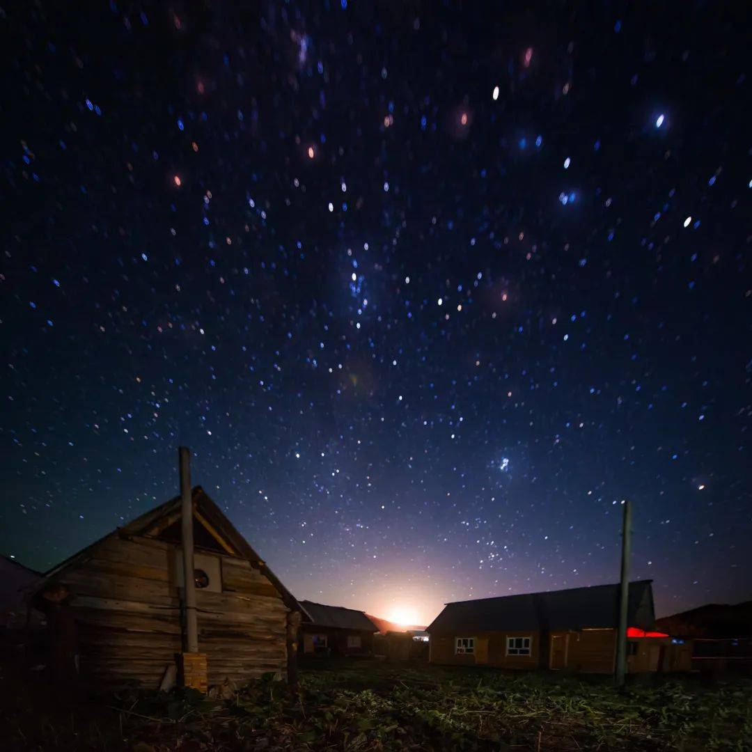 秋季星空图清晰图图片