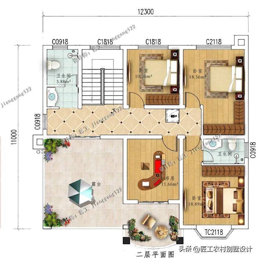 农村别墅,是专为追求舒适与实用并重的乡村生活而精心设计的理想居所
