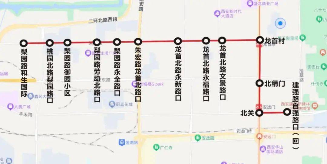 西安公交528路线路图图片