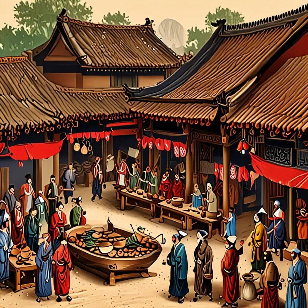 从古代集市到现代超市