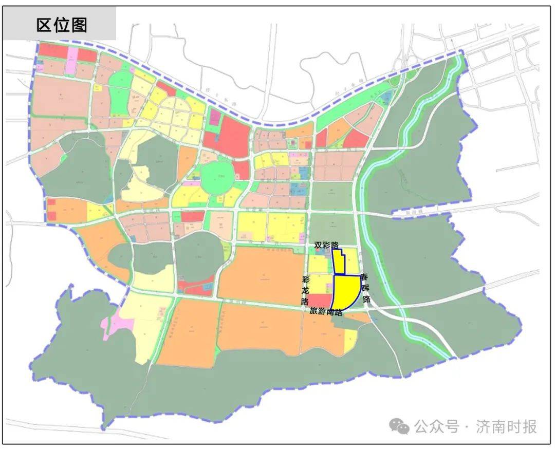 济南市最新大规划图图片