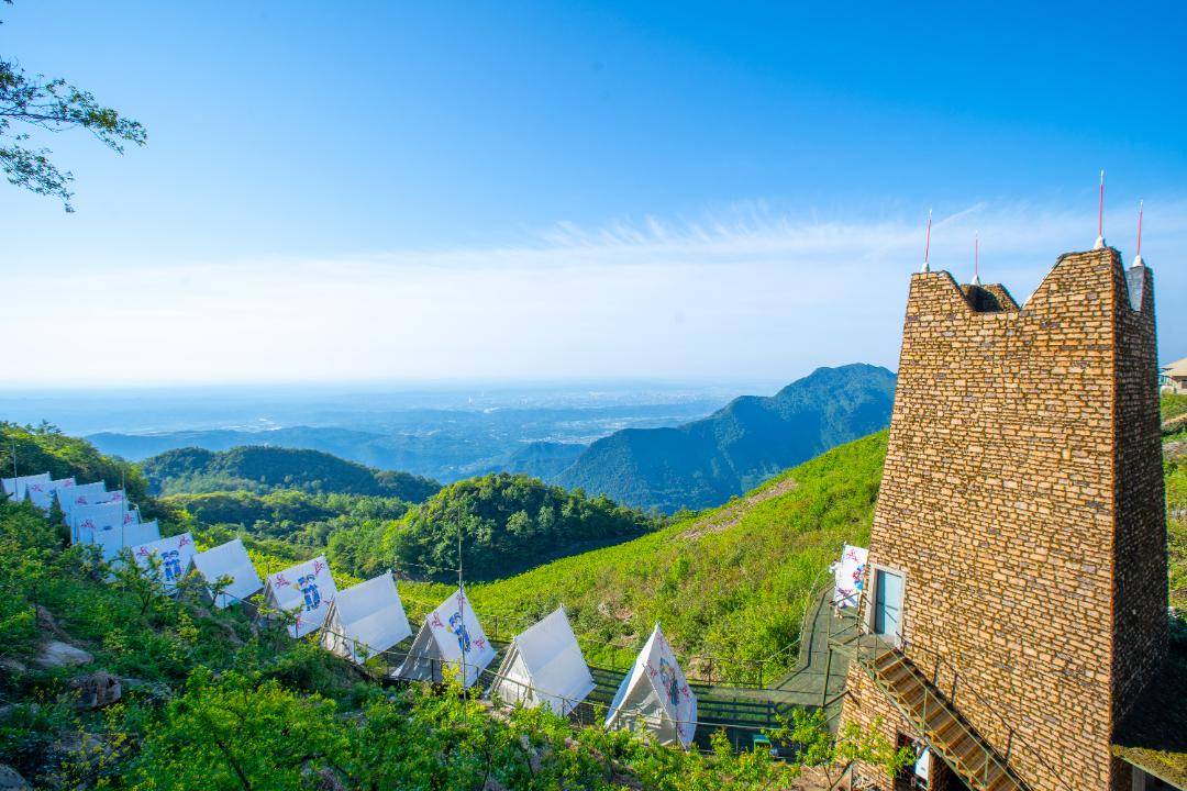 绵阳九皇山风景区图片