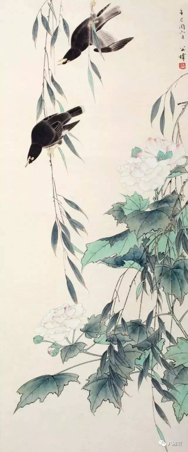 八雅轩丨【八雅丹青】田世光工笔花鸟大全,张张精彩!