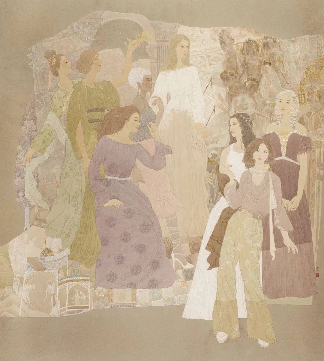 第十四届全国美展 | 港澳台,海外华人作品展