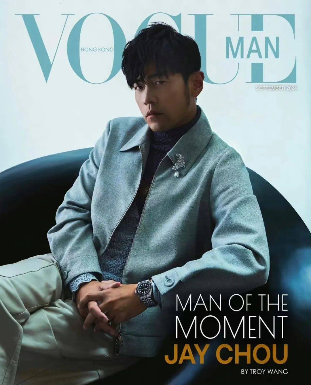 颜值回归?周杰伦全套Dior登上《Vogue》封面!_Man_五大_年多来