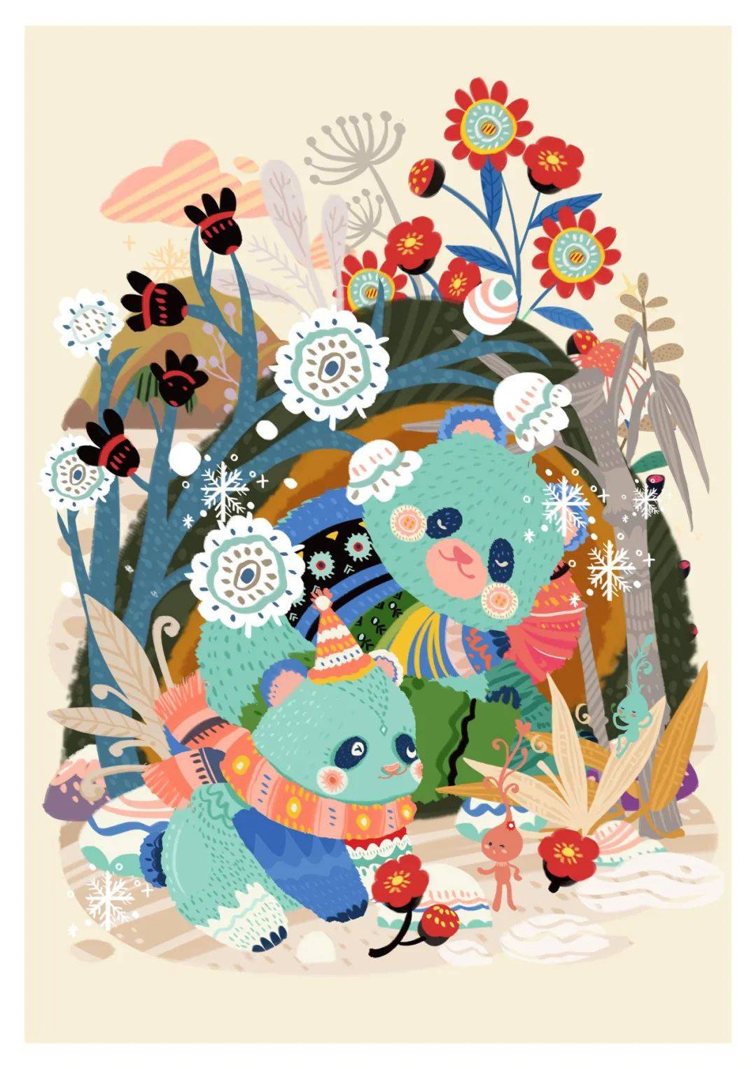 揭晓 | 第三届全球熊猫主题插画大赛评审结果新鲜出炉