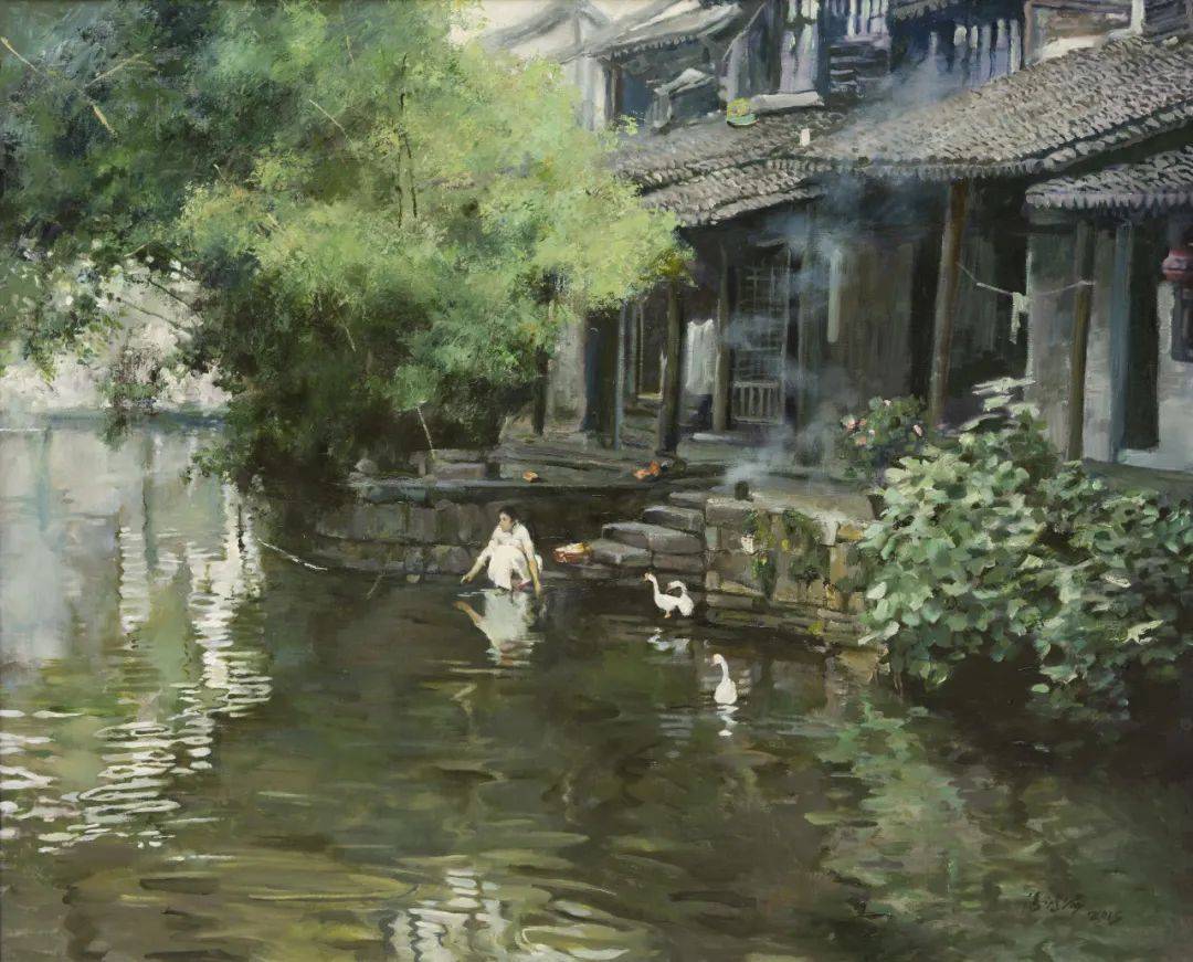 —献给《风景旧曾谙——潘鸿海艺术展》