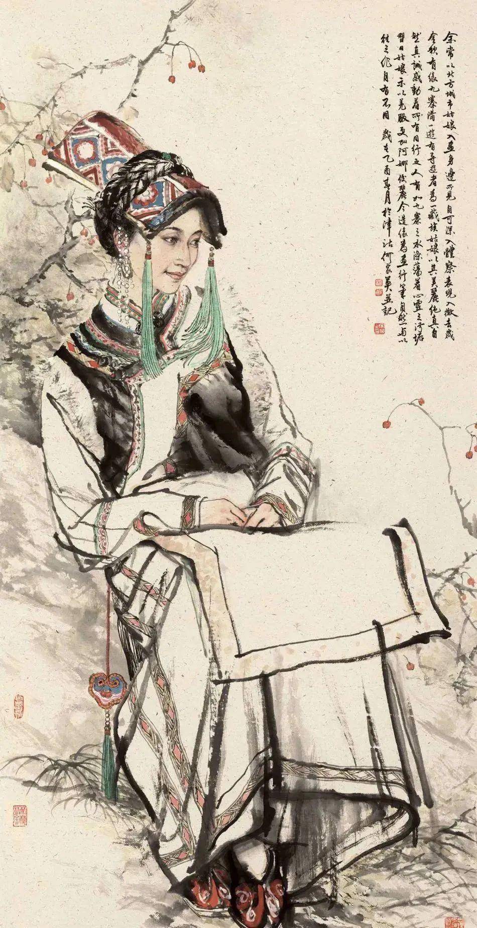 何家英:融合中西的工笔人物画大师