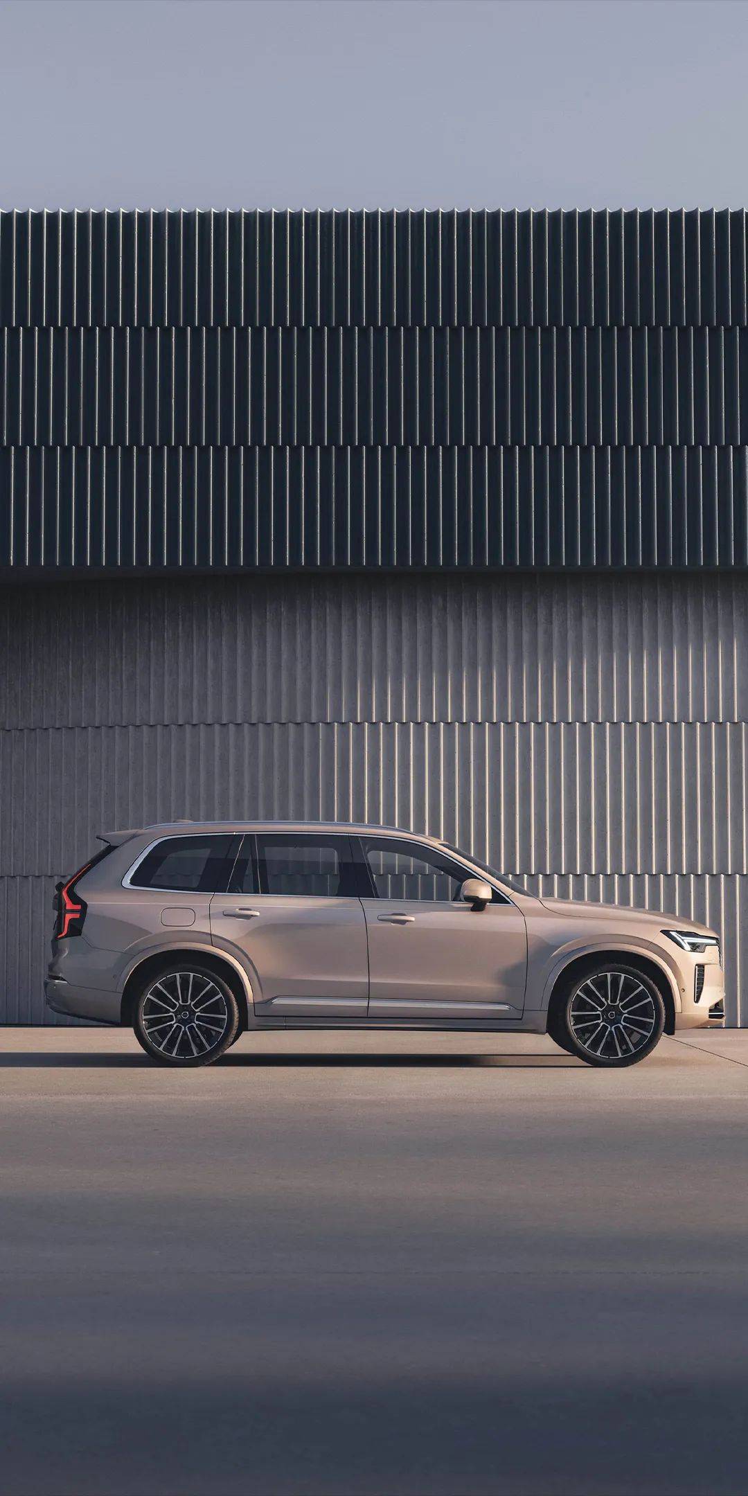 全新2022款xc90谍照图片