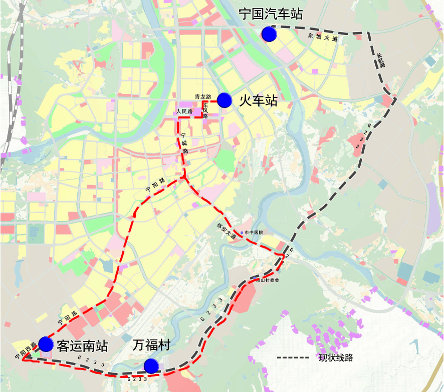 正在公示!这些公交车将经过"宁国南站"