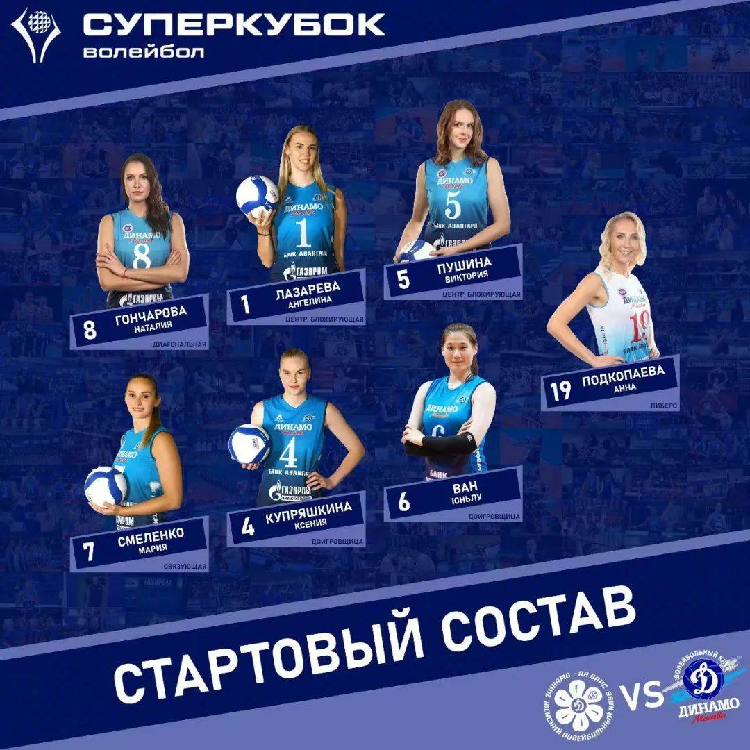 "伊琳娜·卡普斯蒂娜在赛季前请假,我们原来的阵容只剩下六个人,在