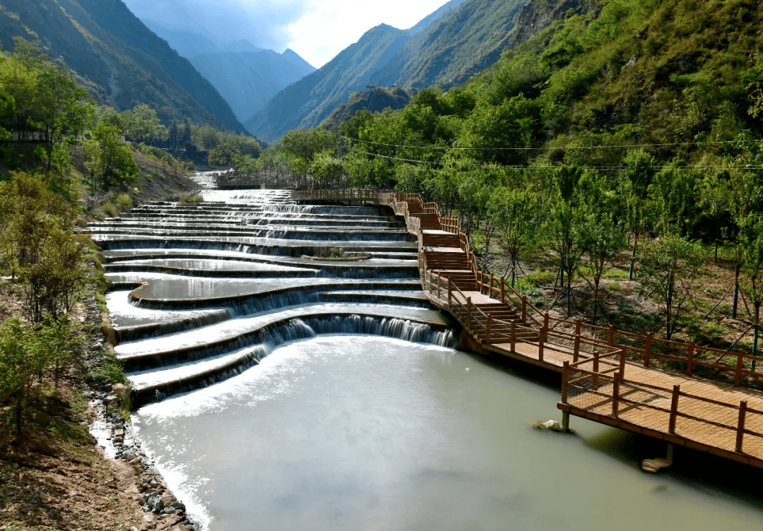 寨沟自然风景区图片