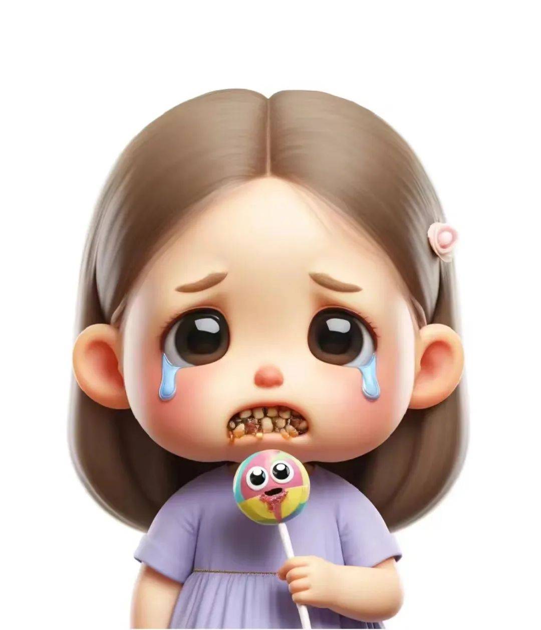 爱牙不"哎呀"——上马街道东张幼儿园爱牙日宣传活动_牙齿_小朋友们