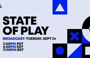 索尼SIE新“State of Play”直播定于9/25举行