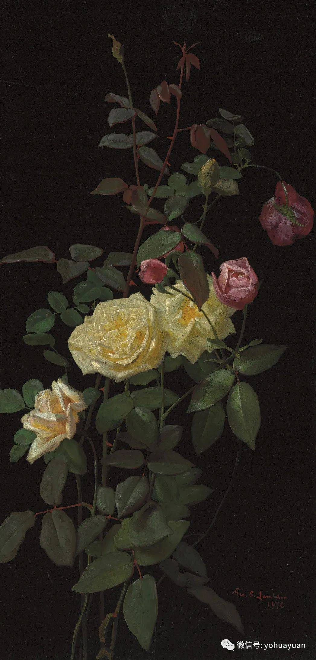 油画欣赏——george·cochran·lambdin