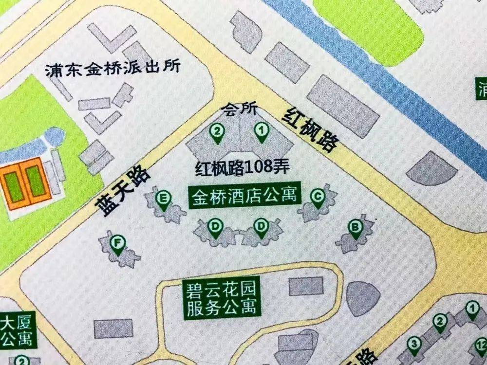 碧云主要小区楼栋分布平面图(收藏)