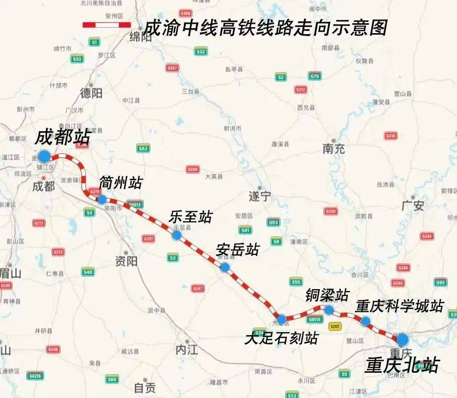 成都高铁线路图查询图片