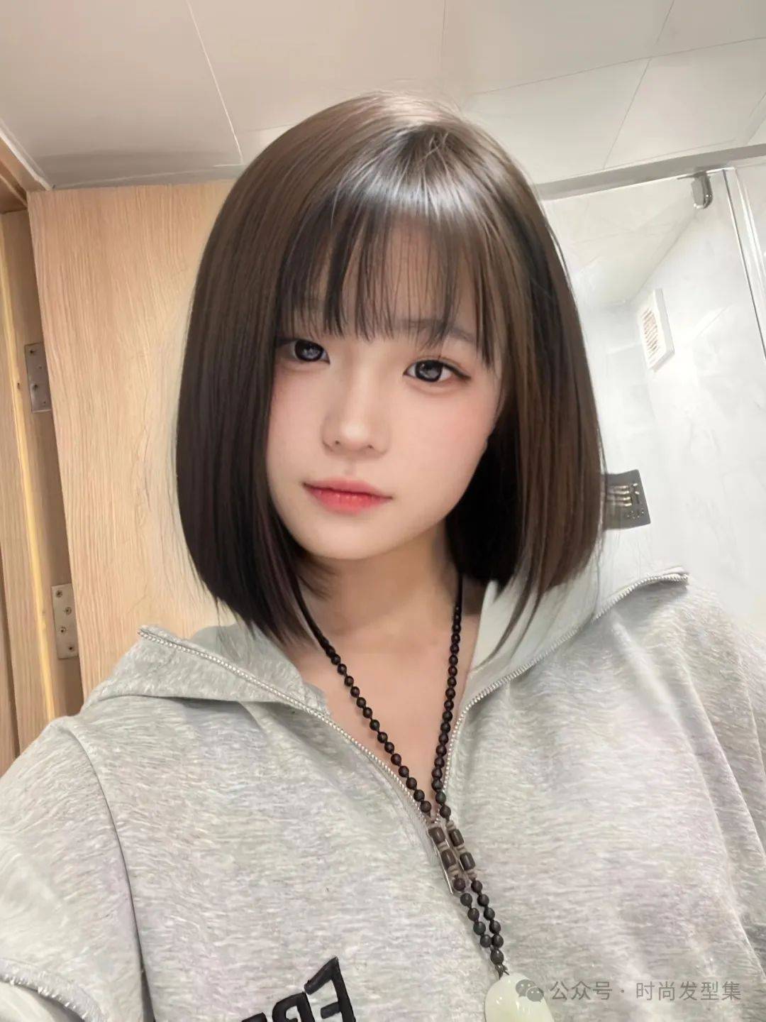 秋天剪个包脸短发吧