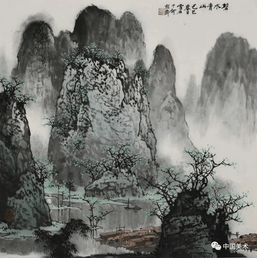 白雪石的画(高清70图)