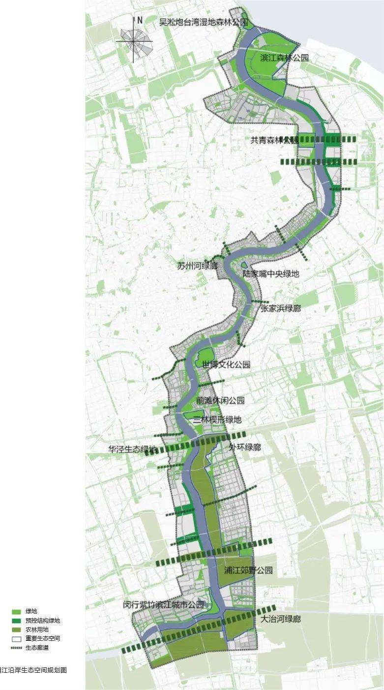 上海《黄浦江沿岸地区建设规划