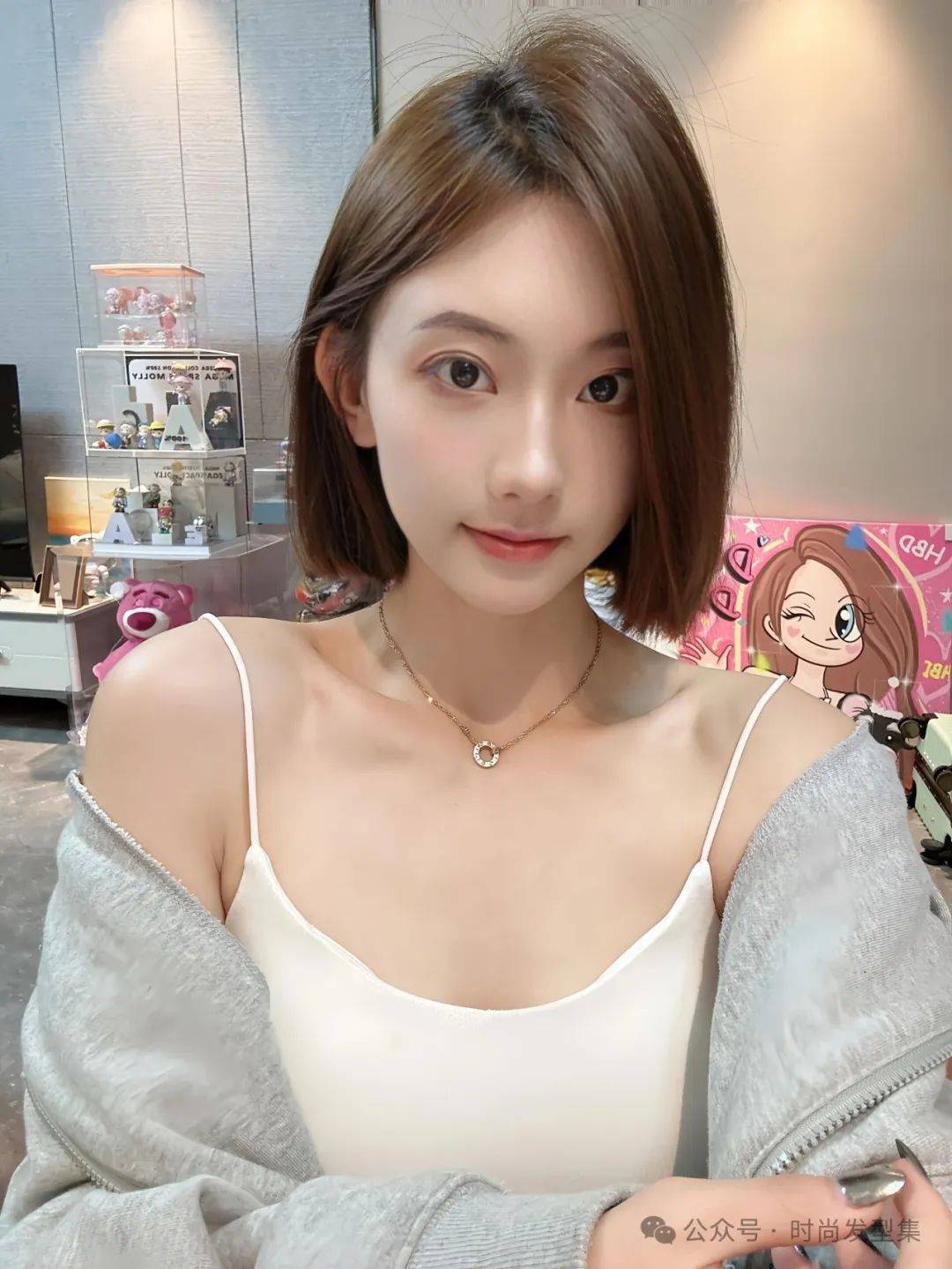 矮个子女生短发型