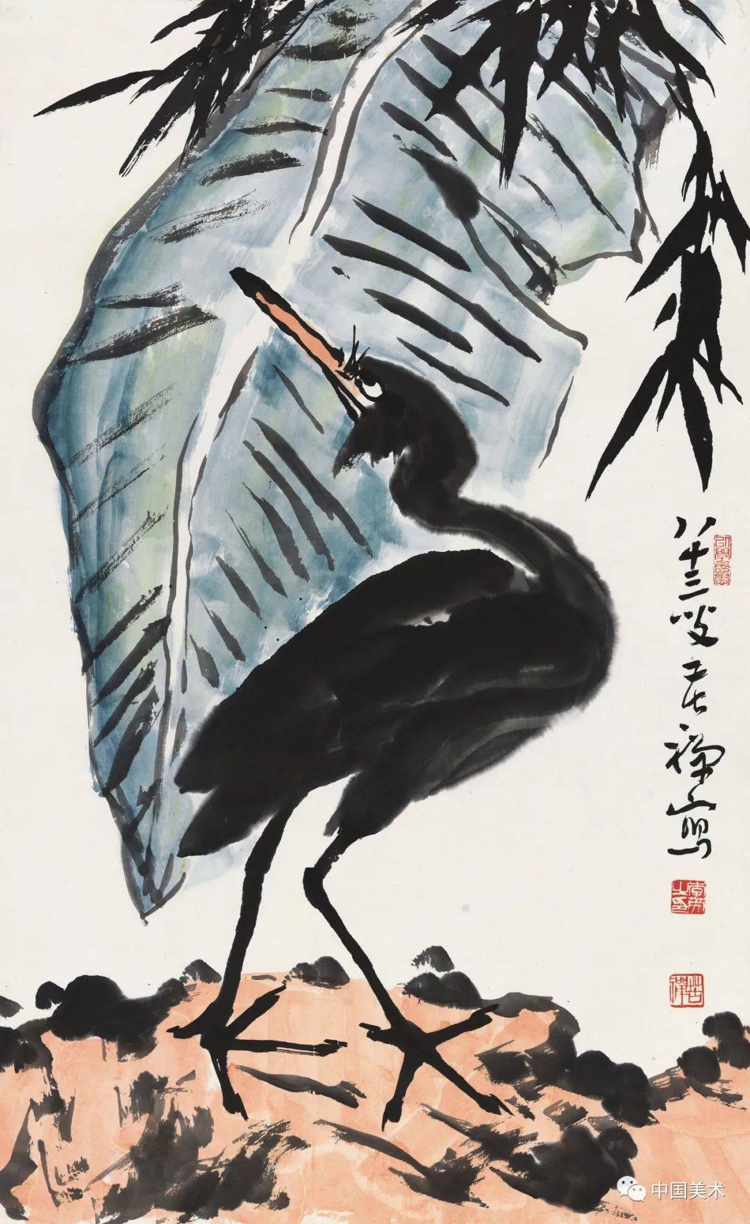 李苦禅禽鸟百图