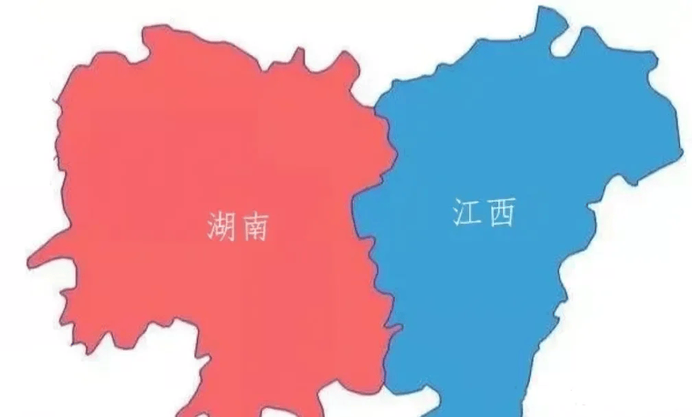 湖南江西交界地图全图图片