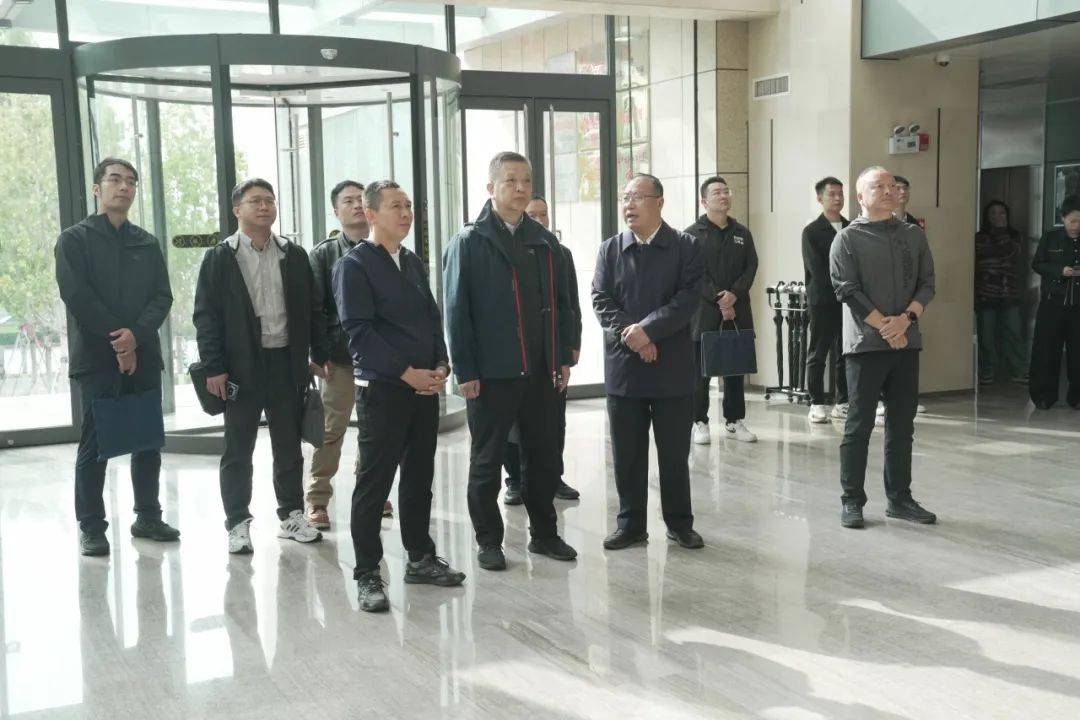 工业园区纪工委监察工委一行到晋城经开区考察调研_交流_戈野_谢彬