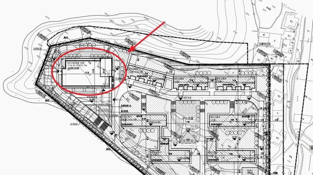 上街航空学院规划图图片