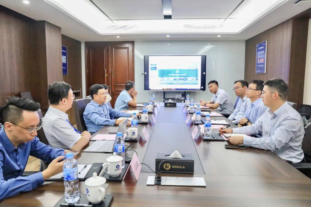 刘安民赴星云股份走访交流