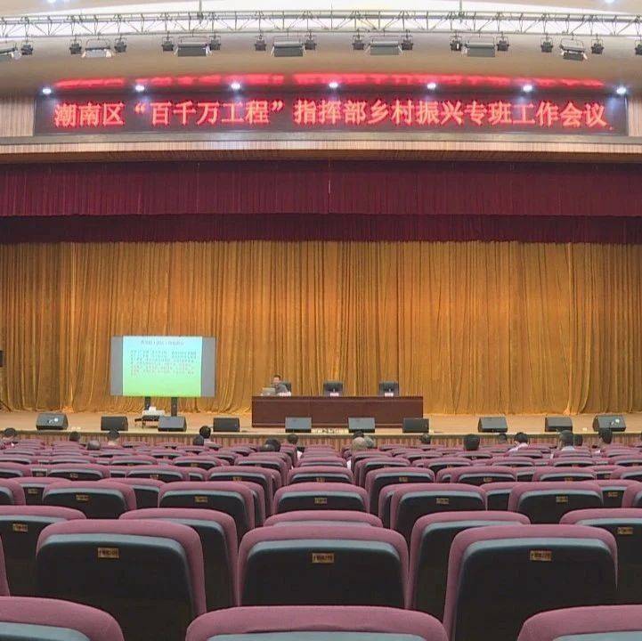 【百千万工程】区“百千万工程”指挥部乡村振兴专班工作会议召开_典型_陈泽嘉_社区