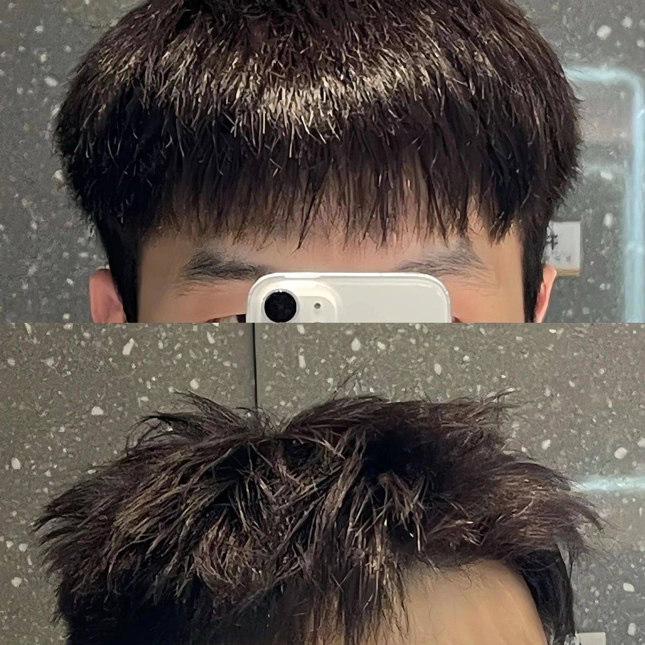 美式前刺!!男生最好的发型!_头发_喷头_提拉