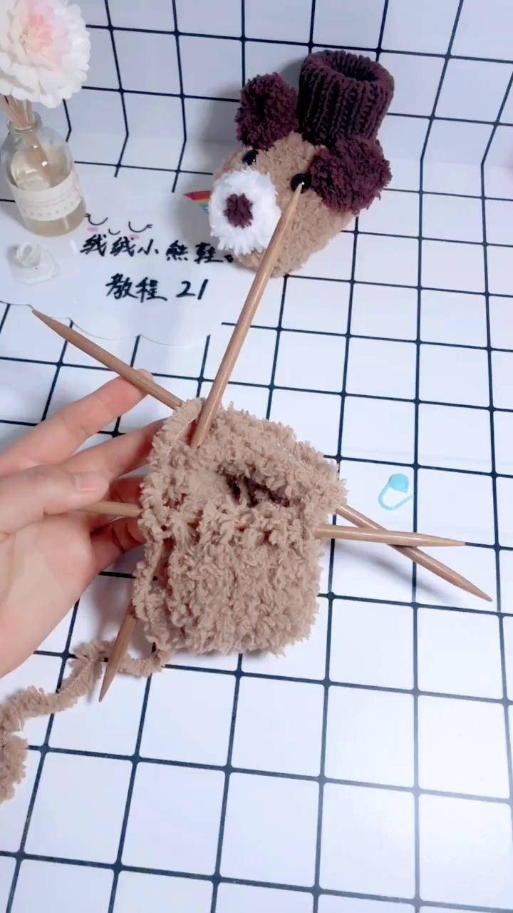 袜子小熊制作教程图片