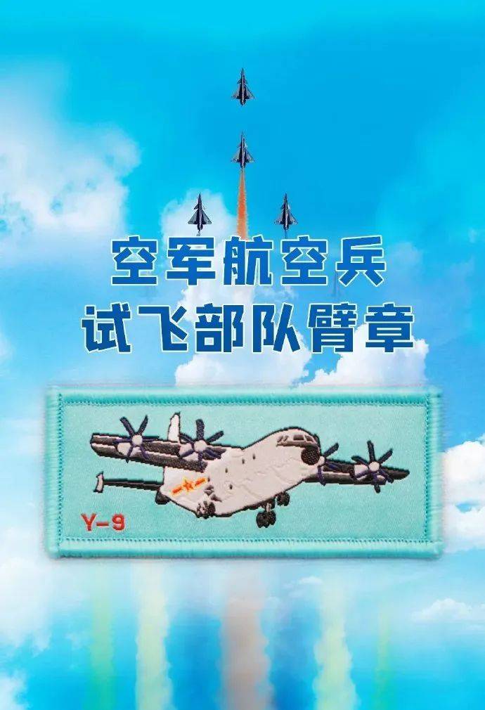 试飞部队臂章,转发收藏!