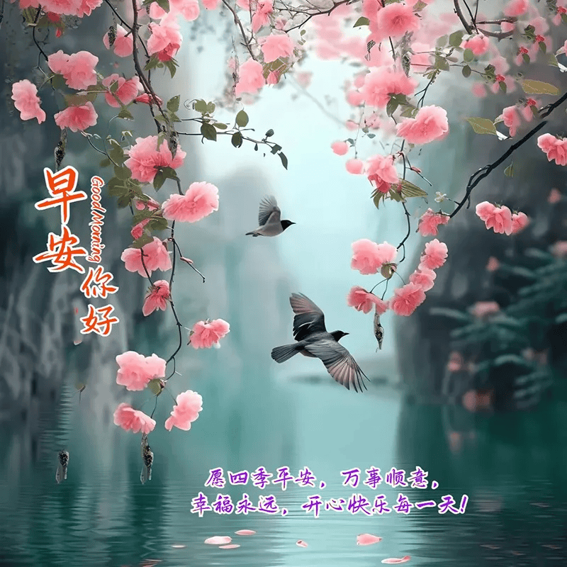 早上好表情包大全,往事回味是昨天,幸福快乐是今天