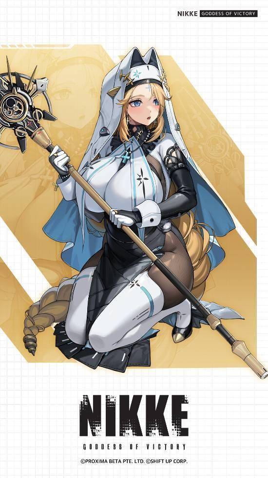 《胜利女神:妮姬》新立绘公布 身穿女仆装的妮姬太可爱了_圣恩_绘图_部队